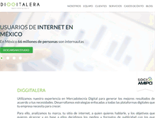 Tablet Screenshot of diggitalera.com